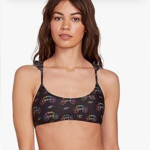 NWOT Volcom 💕 Alienated Youth Racerback bikini top